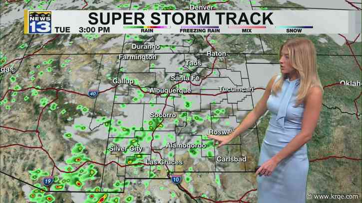 Drier and warmer Tuesday around New Mexico