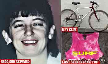 $500,000 reward to solve cold case of Michelle Lewis who went missing from Rockhampton in 1989 - Daily Mail