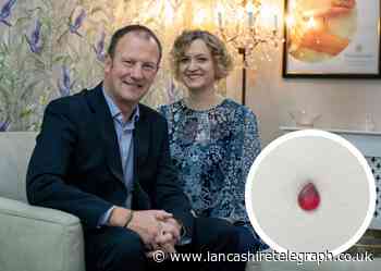 Blackburn jeweller couple raffling gemstone for East Lancashire Hospice