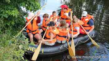 DLRG Wildeshausen: 24 Kinder paddeln auf der Hunte - Nordwest-Zeitung