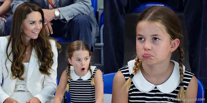 Princess Charlotte Joins Kate Middleton & Prince William for Commonwealth Games 2022!