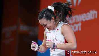 Sarah Davies wins weightlifting gold for England