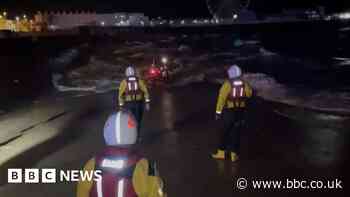 Blackpool man rescued from sea by lifeboat crew