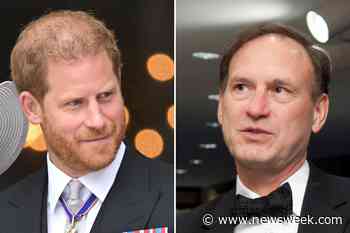Justice Alito Branded 'Scandalous' After Saying Prince Harry 'Wounded' Him - Newsweek