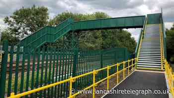 New £1.4million footbridge at Bamber Bridge now open to pedestrians