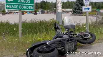 Motorcyclist ejected from bike on County Road 90