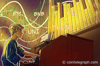 Top 5 cryptocurrencies to watch this week: BTC, BNB, UNI, FIL, THETA - Cointelegraph