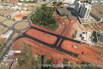 Prolongamento da avenida Mário Pozzobon começa a ser asfaltado em Votuporanga - Jornal A Cidade de Votuporanga