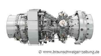 Bundeskanzler besichtigt Nord Stream-Turbine in Mülheim