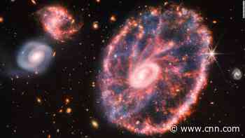 New Webb telescope image reveals the chaotic Cartwheel galaxy