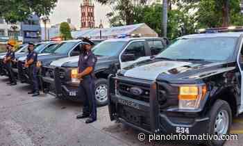 Alcalde de Rioverde entrega 4 patrullas nuevas a la Policía Municipal - La noticia antes que nadie:  Plano Informativo