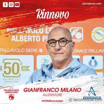 Pallavolo, la Picco Lecco conferma l'allenatore Gianfranco Milano - Lecco Notizie