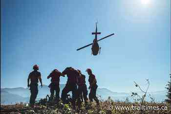 Nohomin Creek wildfire fighters battle heat exhaustion as blaze slowly grows - Trail Times