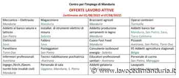 Aziende manduriane e dei comuni limitrofi alla disperata ricerca di addetti da assumere - La Voce di Manduria