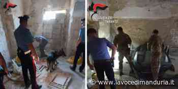 I carabinieri scovano esplosivo e droga in un casolare - La Voce di Manduria