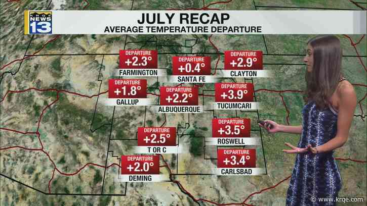 Drier day, afternoon mountain storms expected