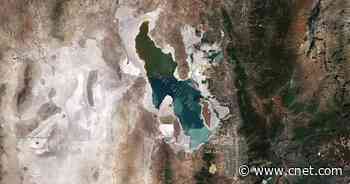 Utah's Great Salt Lake Seen 'Disappearing' in Alarming Space Images     - CNET