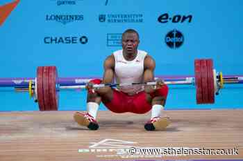 Weightlifter Cyrille Tchatchet's medal hopes ended by body cramps - St Helens Star