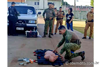 Policiais de Umuarama passam por capacitação em socorro emergencial de combate - OBemdito