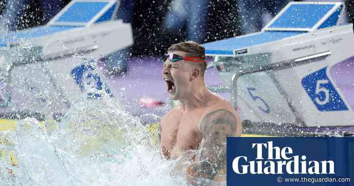 ‘I’m a fighter’: Peaty gives ‘heart and soul’ to win 50m breaststroke gold
