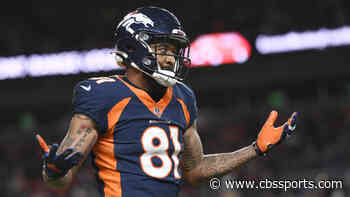 Broncos' Tim Patrick suffers season-ending ACL injury, per report