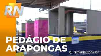 Praça de pedágio de Arapongas é reforçada após vários furtos e vandalismo na região - RIC Mais