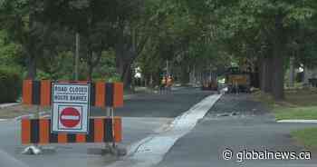 N.B. flagger struck by vehicle, police issue warning to slow down in construction zones