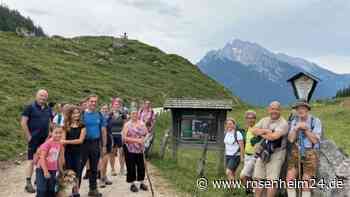 Informationswanderung des Bayerischen Bauernverbandes im Berchtesgadener Land