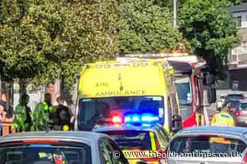 Emergency services called to motorbike crash on Hollins Road - The Oldham Times