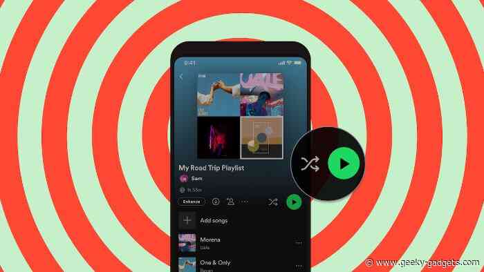 Spotify Premium users will get individual Shuffle and Play buttons
