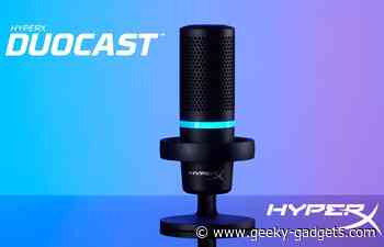 New HyperX DuoCast USB microphones from £100