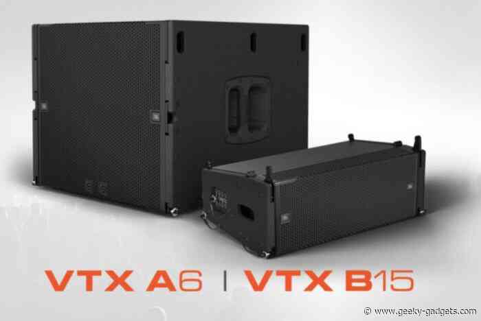 Harman compact JBL VTX A6 and B15 Subwoofer