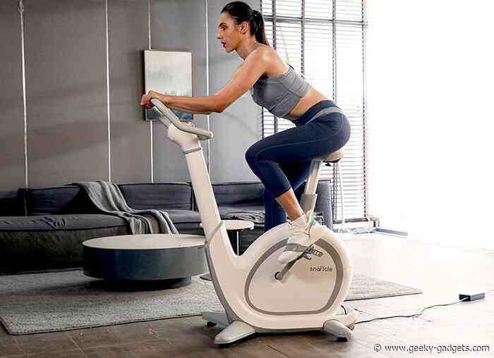 Snailcle smart exercise bike brings an outdoor cycling experience indoors