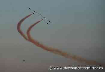 Pilot uninjured, jet damaged in Snowbirds 'incident' during takeoff in B.C. - Dawson Creek Mirror