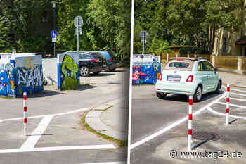 Kreuzung in Dresden mit Pollern abgesperrt: Stadt zwingt Autofahrer plötzlich auf Parkplatz! - TAG24
