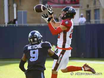 STUFF IT: Redblacks looking ahead to Calgary after grinding Andrew Harris and Argos' run game to a halt - Ottawa Sun