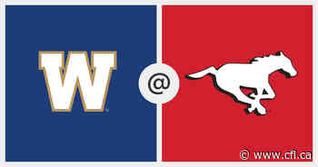 2022-07-30 Game Tracker - Winnipeg Blue Bombers vs. Calgary Stampeders (6240) - CFL.ca
