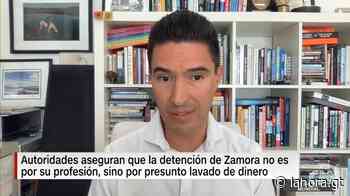 José Carlos Zamora: la detención de mi padre “es represalia y un intento de censura” del Gobierno - La Hora