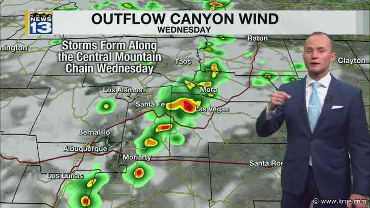 More active weather returns through the end of the week