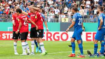 Hannover 96 mit Pflichtsieg bei Schott Mainz - NDR.de