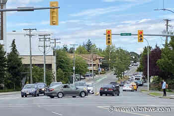 Saanich to study speeds on 9 high-priority corridors around district - Victoria News