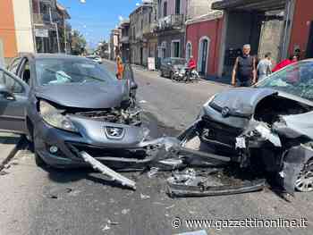 Giarre, frontale sul viale Sturzo: tre feriti - Gazzettinonline
