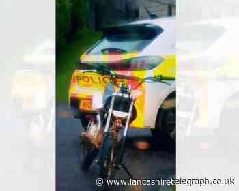 Off-road bike taken to be crushed after being seized by police in Whitworth