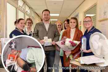 Accrington couple praise hospital after car crash left them with life-changing injuries