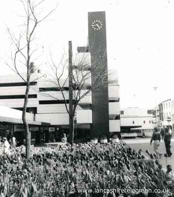 Who remembers the clock tower in Blackburn shopping centre?
