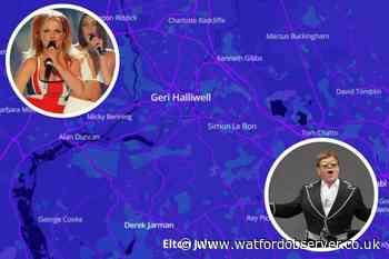 Most famous person from Watford revealed in new interactive map - Check it out