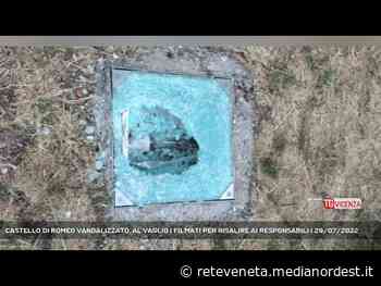 MONTECCHIO MAGGIORE | CASTELLO DI ROMEO VANDALIZZATO, AL VAGLIO I FILMATI PER RISALIRE AI RESPONSABILI - Rete Veneta