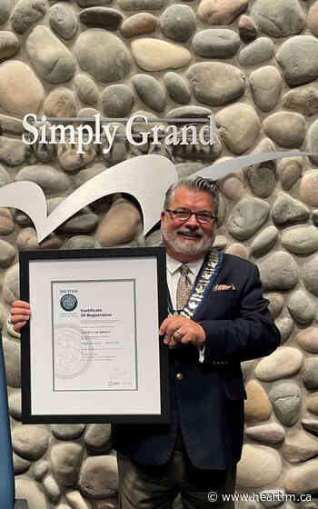 Brant Receives WCCD Award for the Third Consecutive Year - 104.7 Heart FM