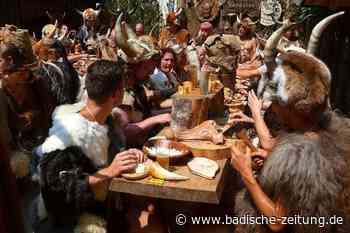 Die "Germanen" rüsten sich für ein wildes Fest in Zell-Mambach - Zell im Wiesental - badische-zeitung.de