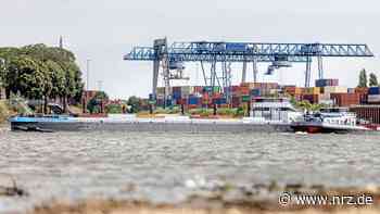 Niedrigpegel in Emmerich: Container-Fracht stark verringert - NRZ News